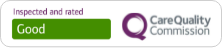 Care Quality Commission 'Good' rating badge