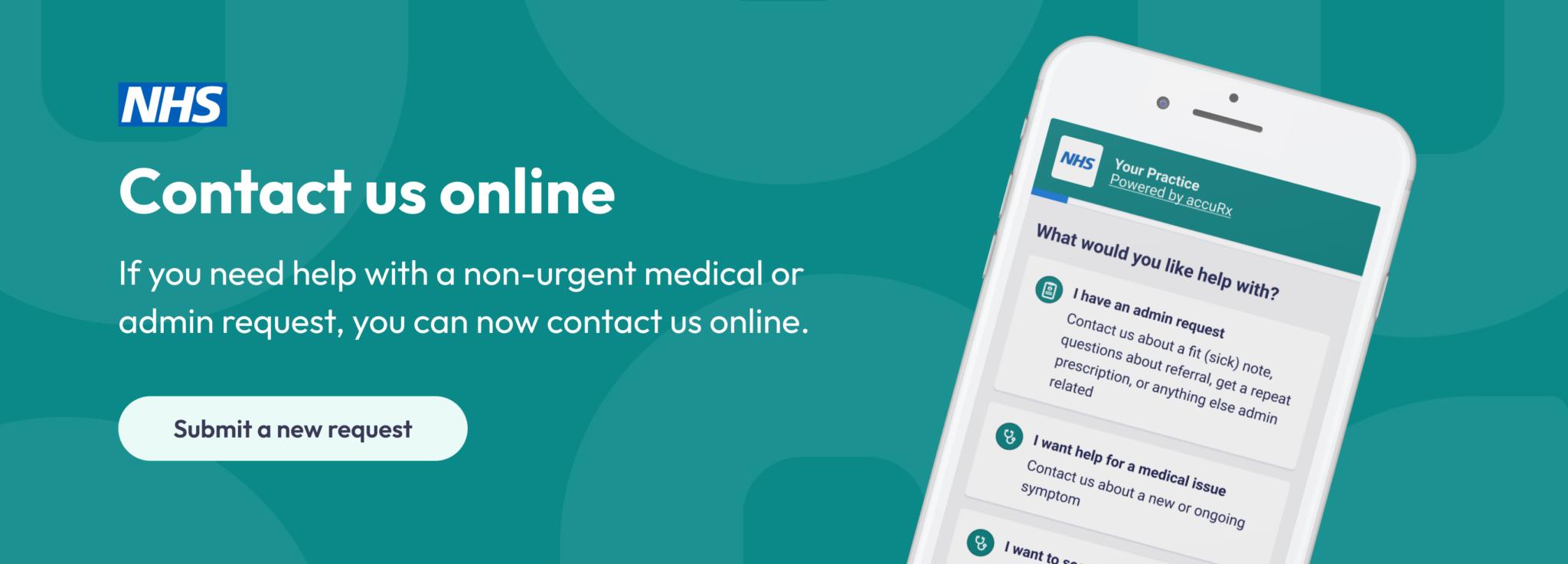 Stockwood Medical Centre home page hero banner (exterior / building view)