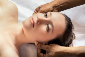Massage therapy session