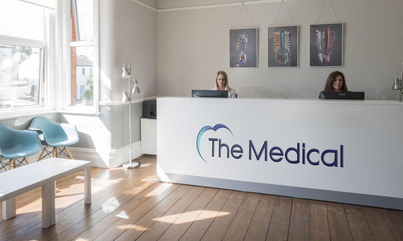The Medical homepage banner