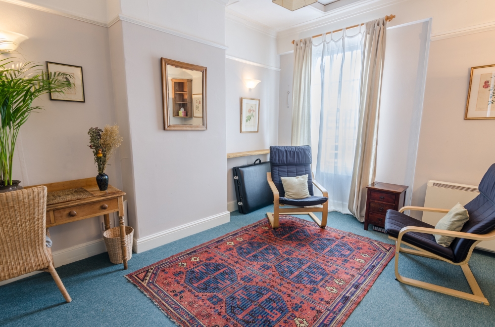 Therapy room interior at The Practice Rooms Cotham Hill