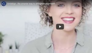 Smilelign clear teeth-straightening braces promotional image