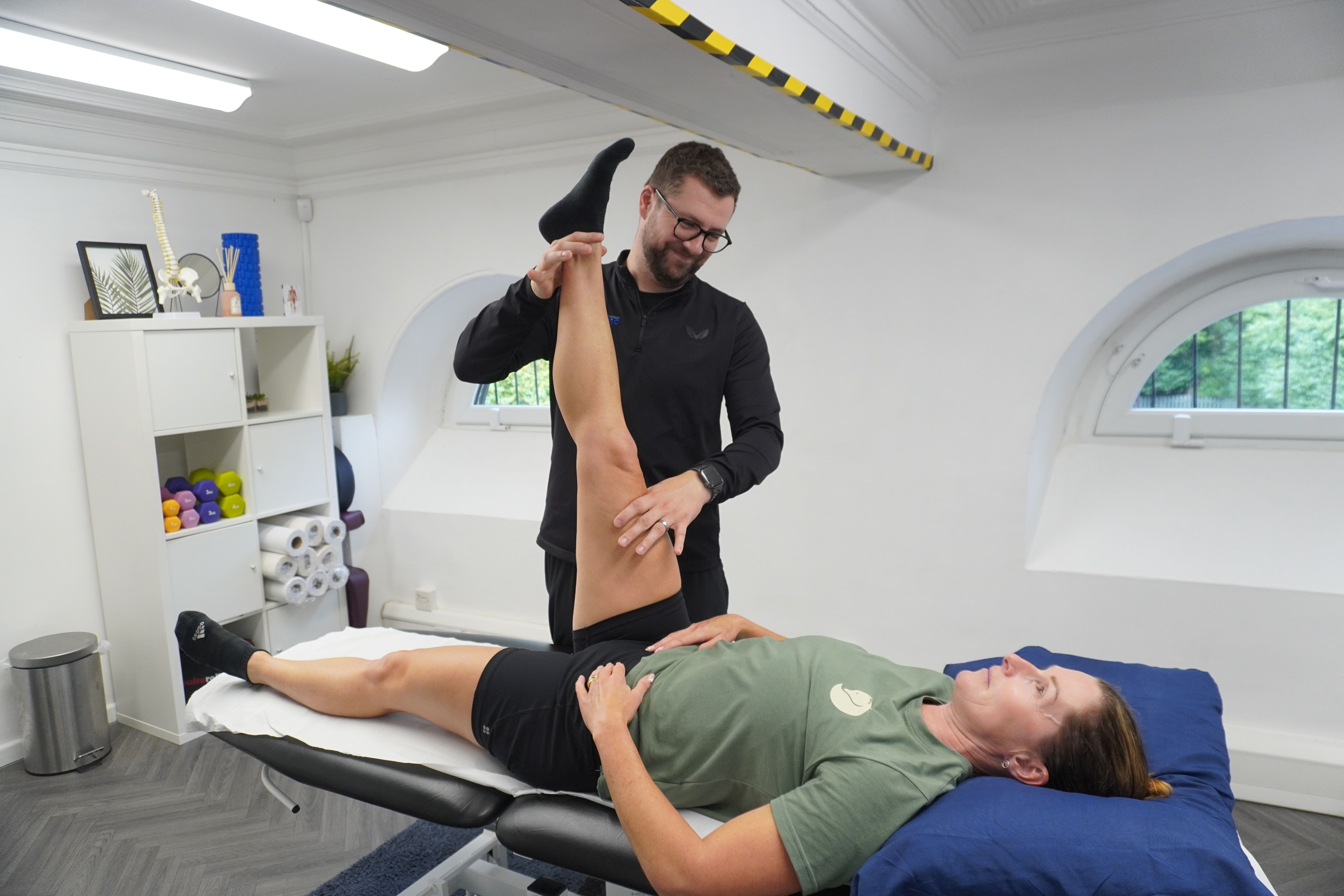 Injury assessment and clinical evaluation at The Sports Therapy Clinic