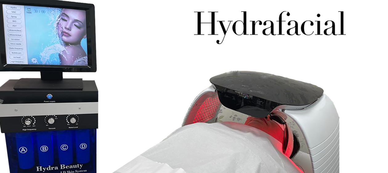 Hydrafacial treatment