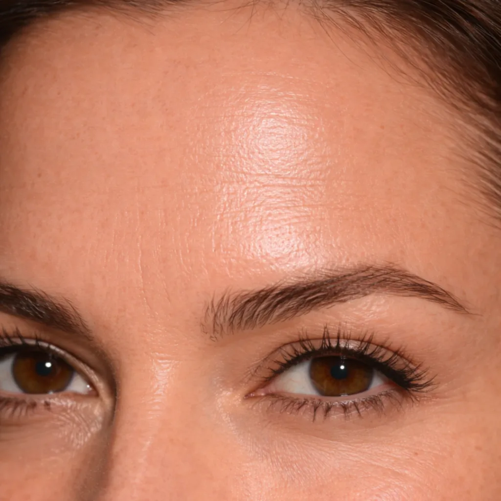 Anti-wrinkle aesthetic treatment example