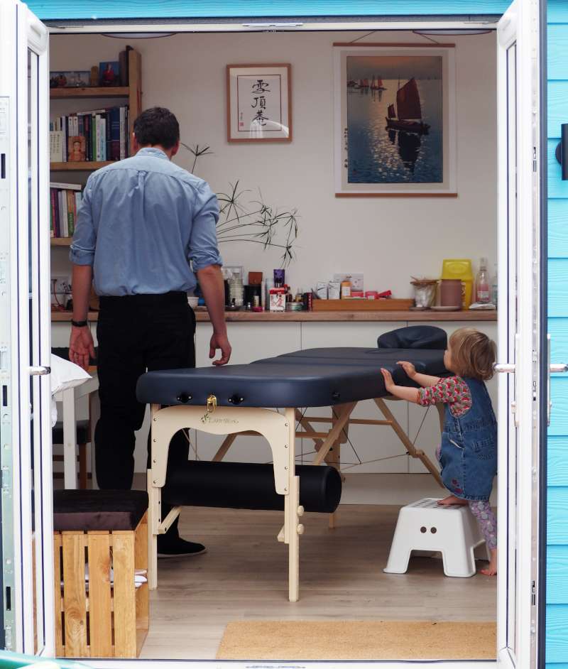 True Fortune Acupuncture home clinic room