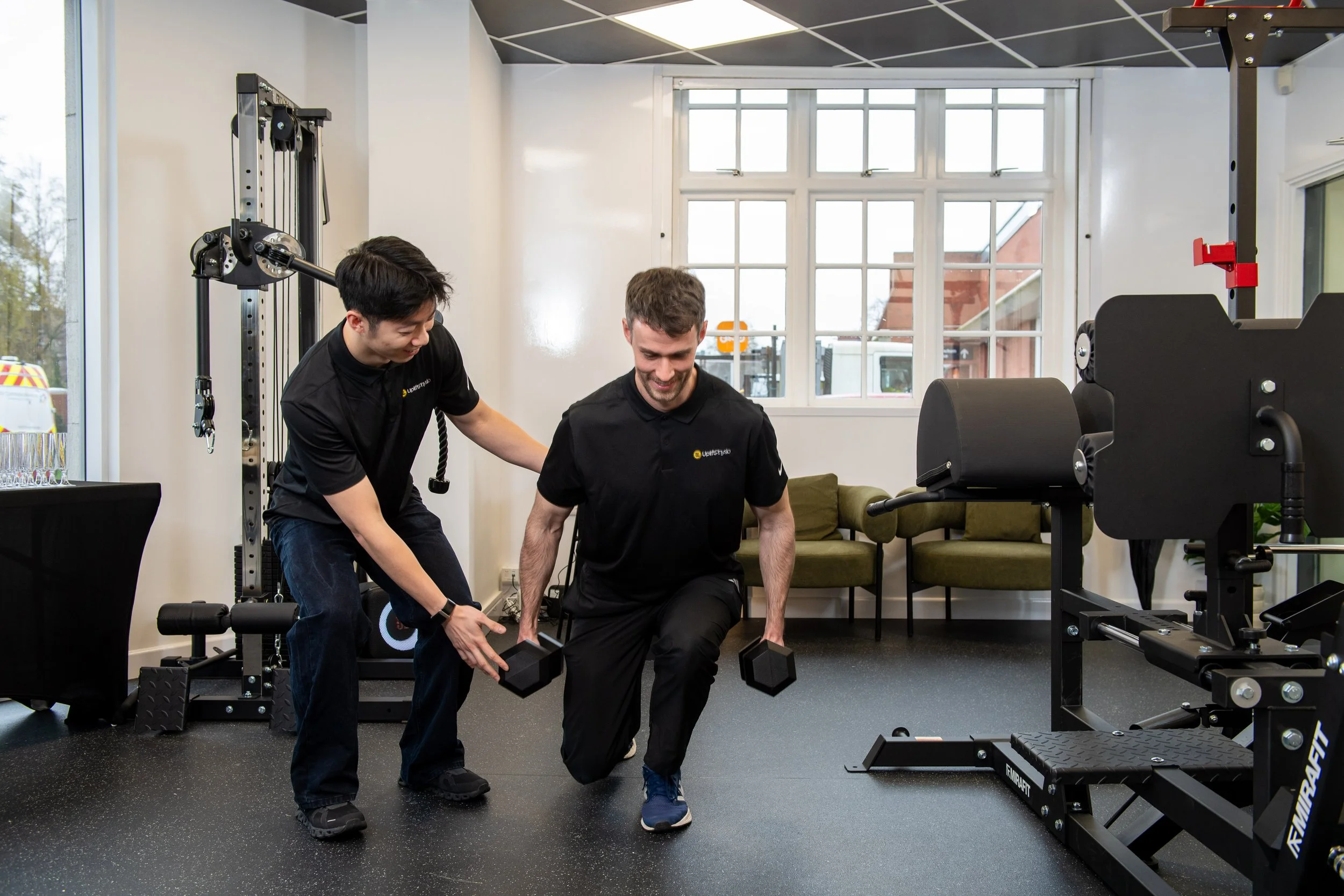 Uplift Physiotherapy Manchester treatment room