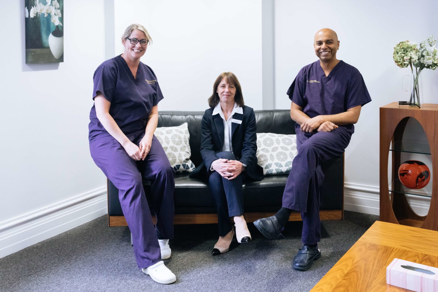 VeinCentre treatment room with consultation area