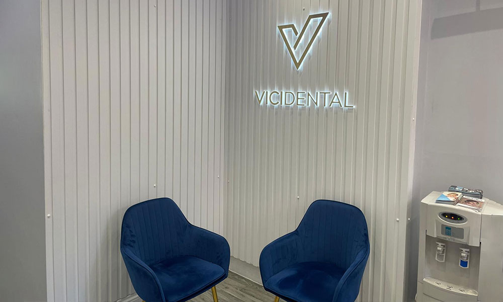 VICI Dental Leeds City Centre reception area and clinic interior