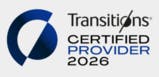 Transitions certified provider badge