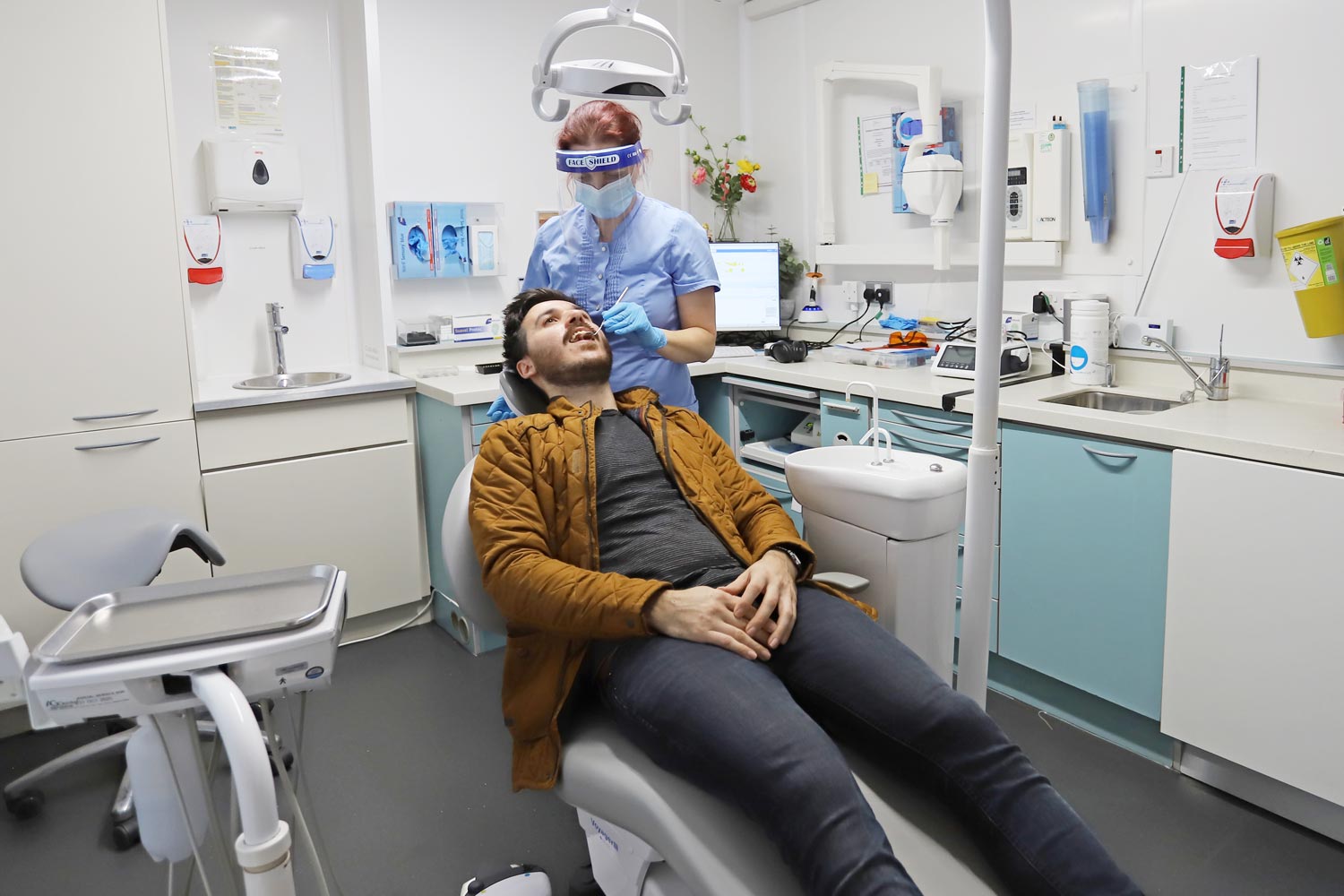 Patient care at White Dental Practice