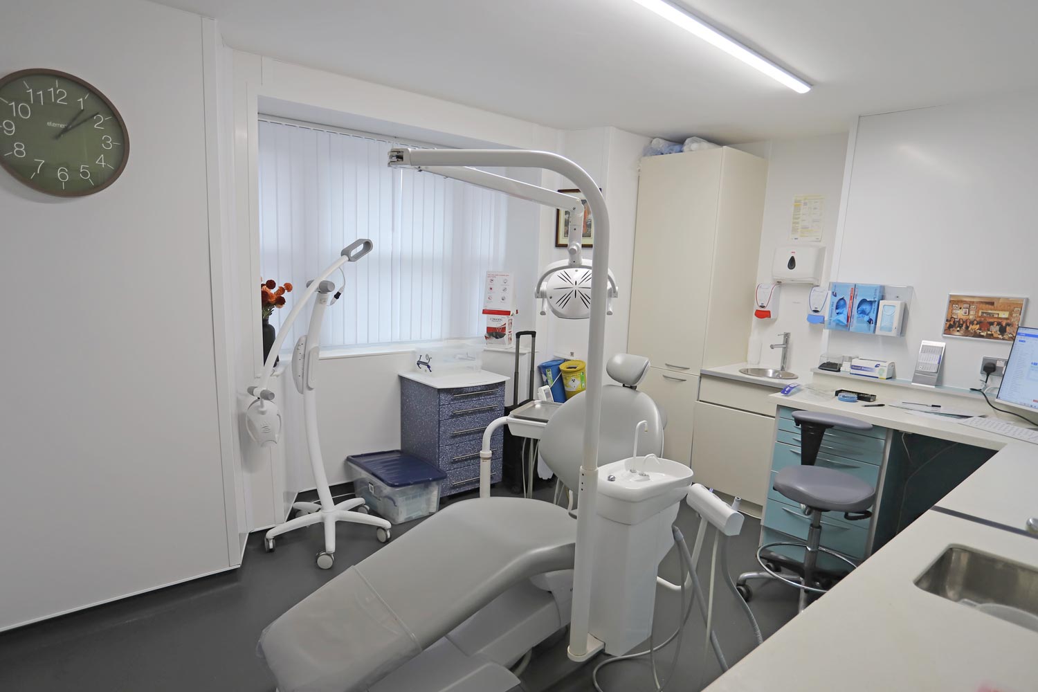 Dentist treatment room