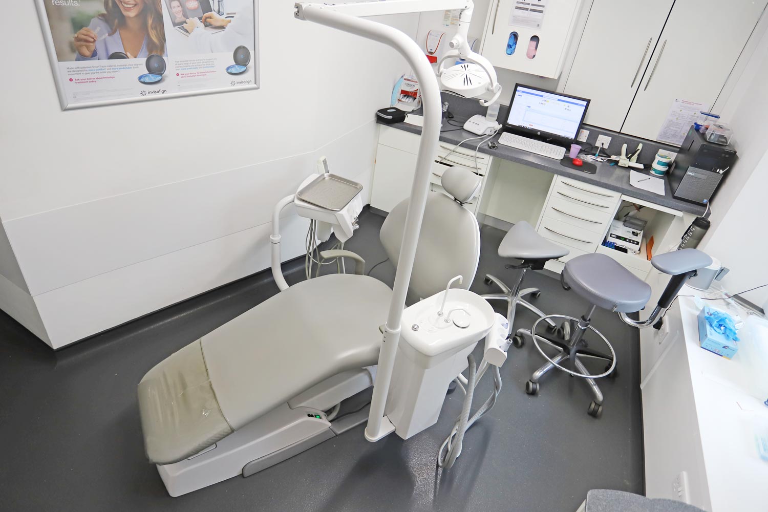 Dentist treatment room